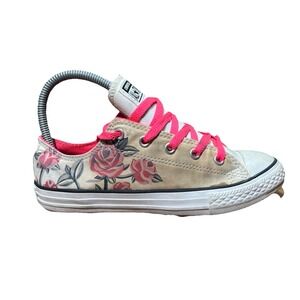 Converse Sneakers All Star Chuck‎ Taylor Digital Floral Low Top Women's Size 5